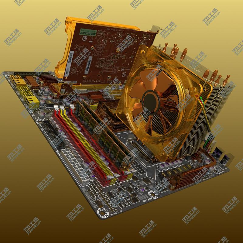 images/goods_img/2021040232/GA-EP45-DQ6 Motherboard with GV-N220OC Video Card Multi-Format/2.jpg